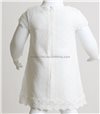 Βρεφικό φόρεμα δαντέλα (Λευκό)