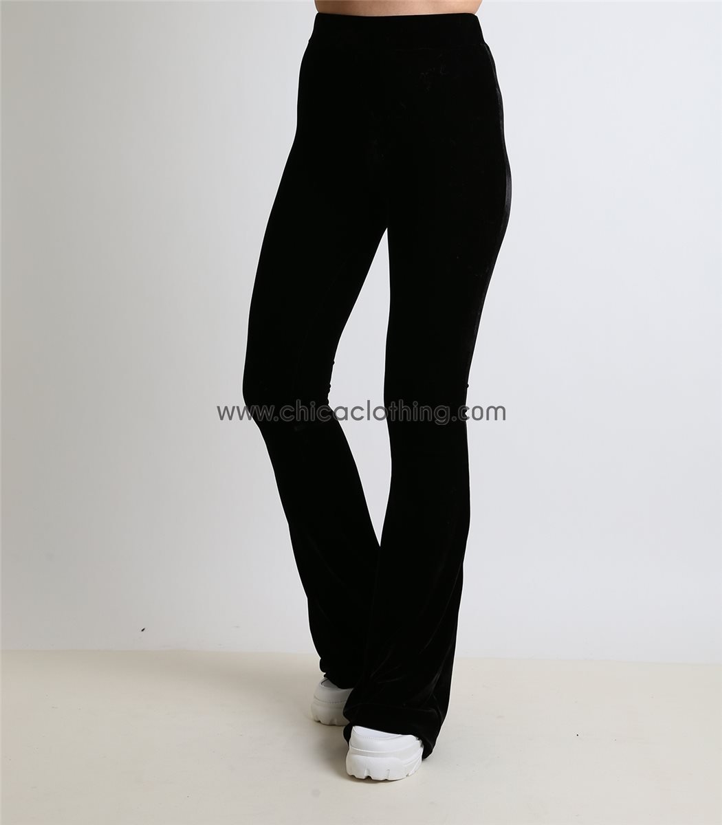 Gynaikeia Mayrh Beloydinh Elastikh Pantelona Pshlomesh Kampana