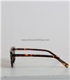 Cat-Eye γυαλιά ηλίου ταρταρούγα με καφέ φακό