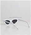 Παιδικά γυαλιά ηλίου cat-eye (Λευκό)