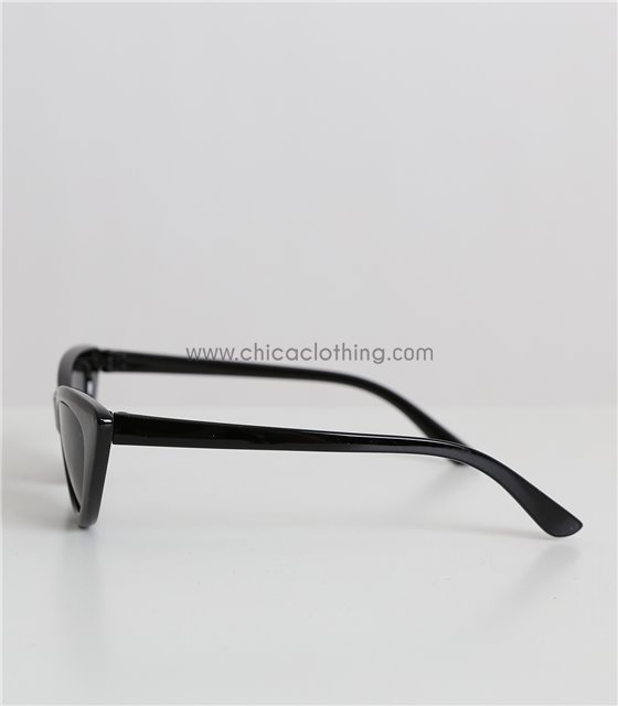 Παιδικά γυαλιά ηλίου cat-eye (Μαύρο)