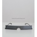 Γυαλιά ηλίου με μαύρο φακό και μαύρο σκελετό (Μαύρο)