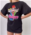 T-shirt the powerpuff girls (Μαύρο)