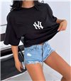 T-shirt ''New York'' (Μαύρο)