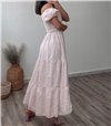 Φόρεμα μάξι alexa (Ροζ)