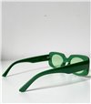 Γυαλιά ηλίου με στρόγγυλο φακό (Πράσινο)