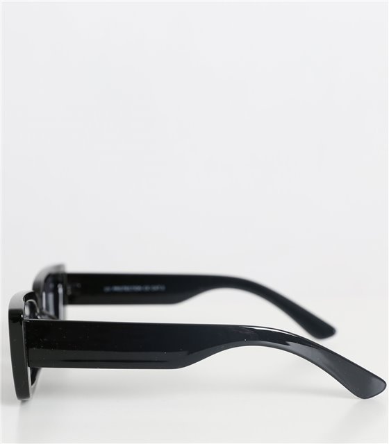 Γυαλιά ηλίου κοκάλινα  με μαύρο φακό (Μαύρο)