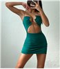 Μίνι φόρεμα Arianna (Πράσινο)