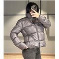 Bomber μπουφάν με τσέπες (Γκρι)