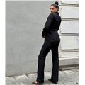 Σετ σακάκι με παντελόνι Stefania (Μαύρο)