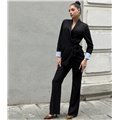 Σετ σακάκι με παντελόνι Stefania (Μαύρο)