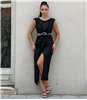 Φόρεμα ελαστικό Kalinda (Μαύρο)