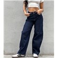 Τζιν ψηλόμεσο φαρδύ Baggy