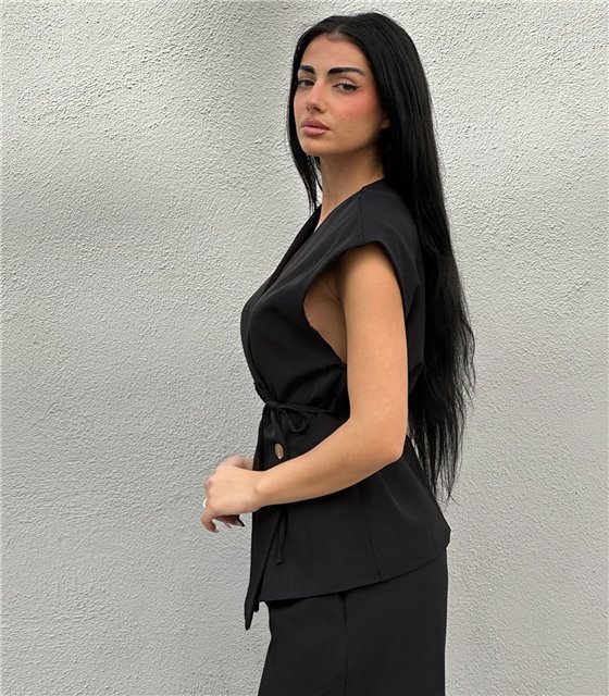 Γιλέκο Josefina (Μαύρο)