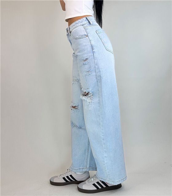 Τζιν mom fit ψηλόμεσο Emma