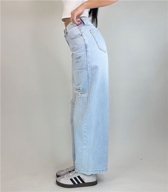 Τζιν mom fit ψηλόμεσο Emma