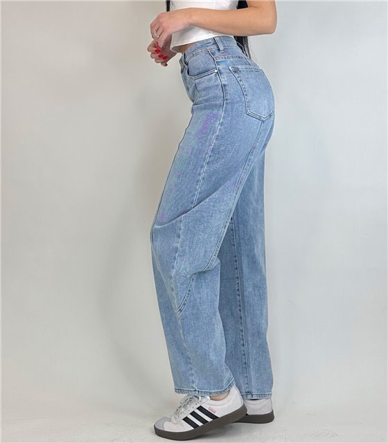 Τζιν barrel ψηλόμεσο Grace