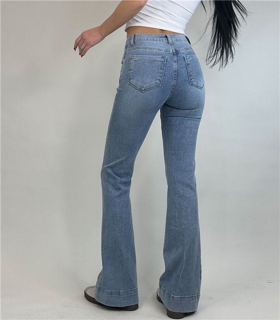 Τζιν ψηλόμεσο Kiana (Μπλε)