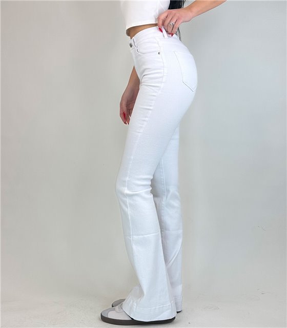 Τζιν ψηλόμεσο Kiana (Λευκό)