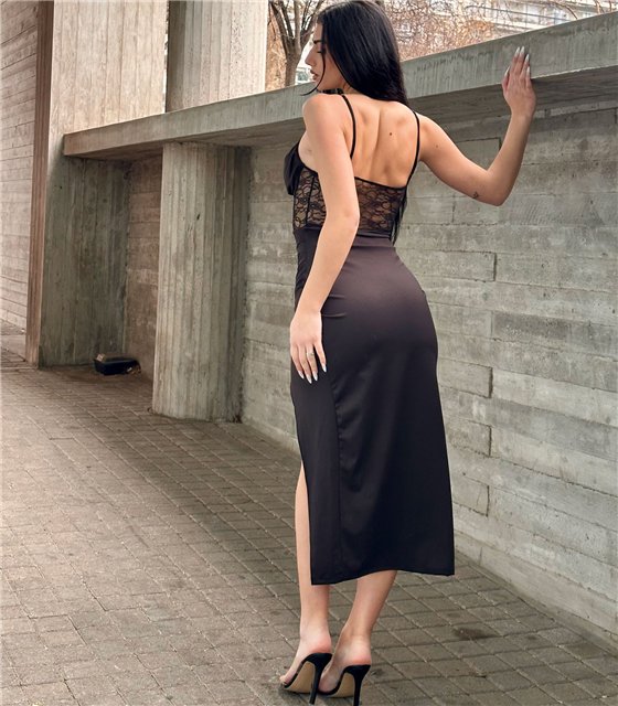 Φόρεμα μίντι με δαντέλα Helen