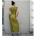 Αμάνικο φόρεμα Rowena (Olive)
