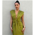 Αμάνικο φόρεμα Rowena (Olive)