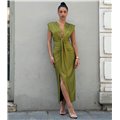 Αμάνικο φόρεμα Rowena (Olive)
