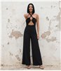 Ολόσωμη Φόρμα Total Black με Cut-Out Λεπτομέρεια
