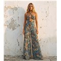 Ολόσωμη Φόρμα Boho με Λαχούρ Μοτίβο