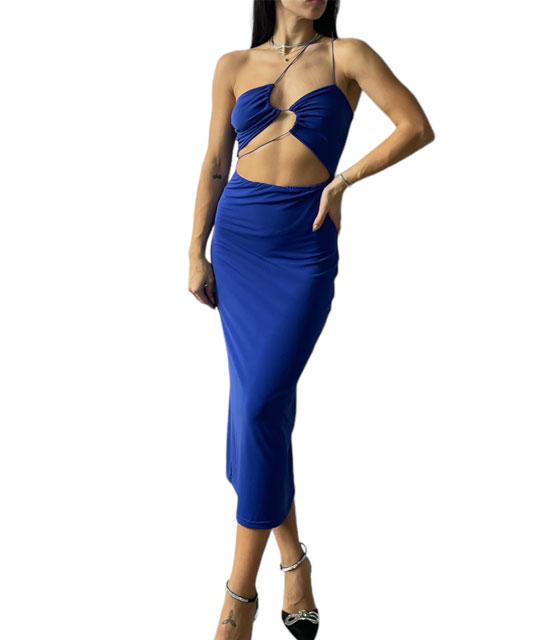 Φόρεμα midi Artemis (Μπλε)