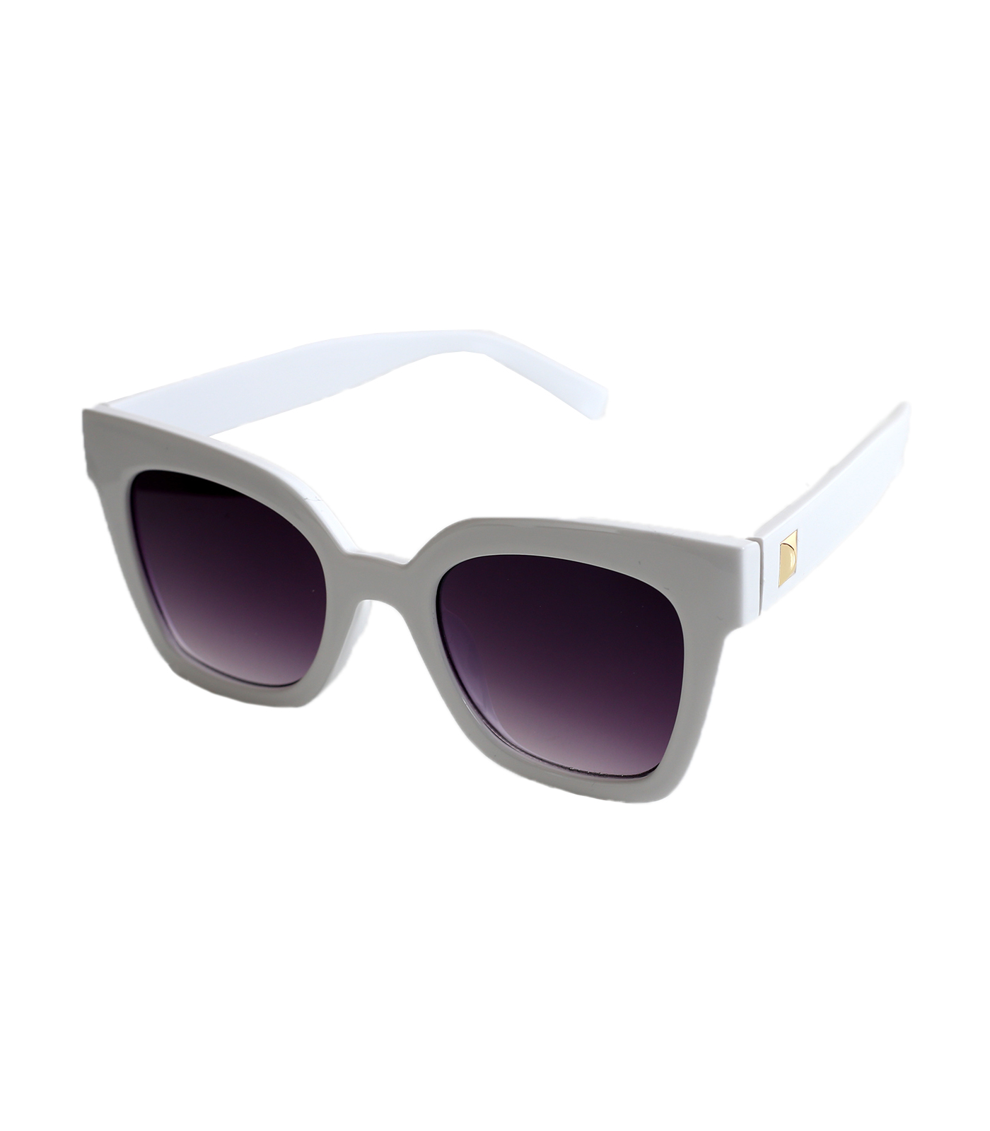 Ορθογώνια γυαλιά ηλίου κοκάλινα (Μπεζ) 5621